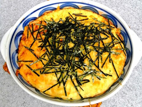 長芋と豆腐♡和風チーズ焼きグラタン